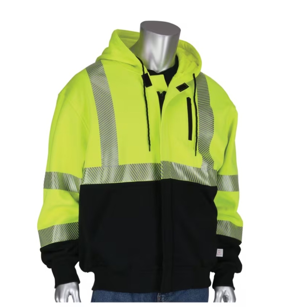 PIP Arc and Flame Resistant Hooded Sweatshirt with Black Bottom